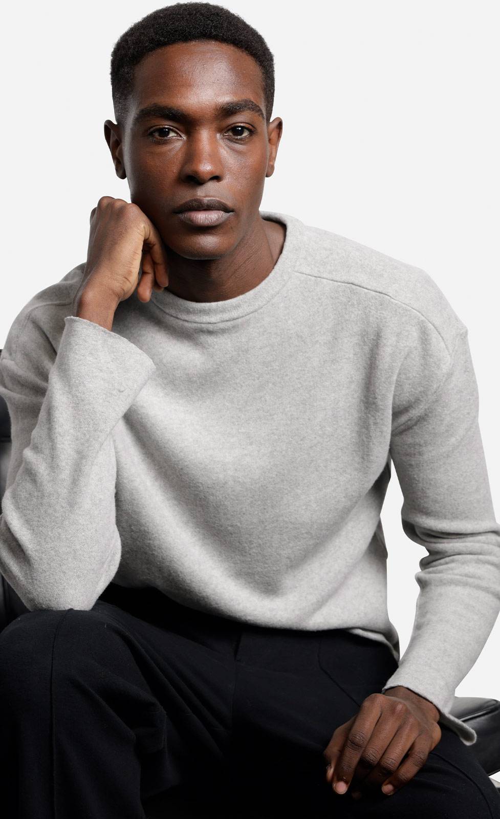 Kiefermann Eugeno Sweatshirt aus gebrushter Ware Neueste Stile