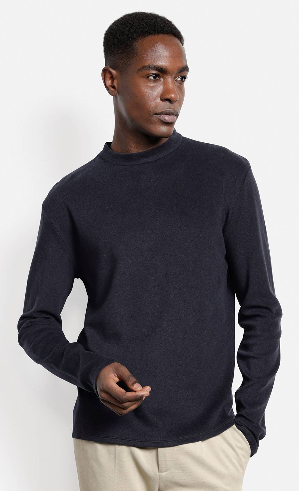Kiefermann Grahamo Langarmshirt aus Baumwolle und Wolle Letzte 2 Tage