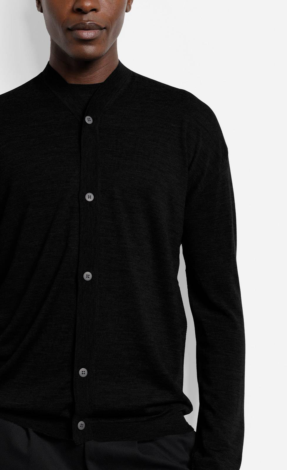 Kiefermann Bernold Strickjacke mit V-Ausschnitt Sonderangebot der Fabrik