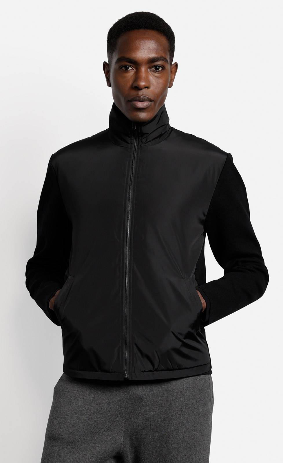 Kiefermann Marlono Jacke aus Materialmix Vierteljährliche Förderung