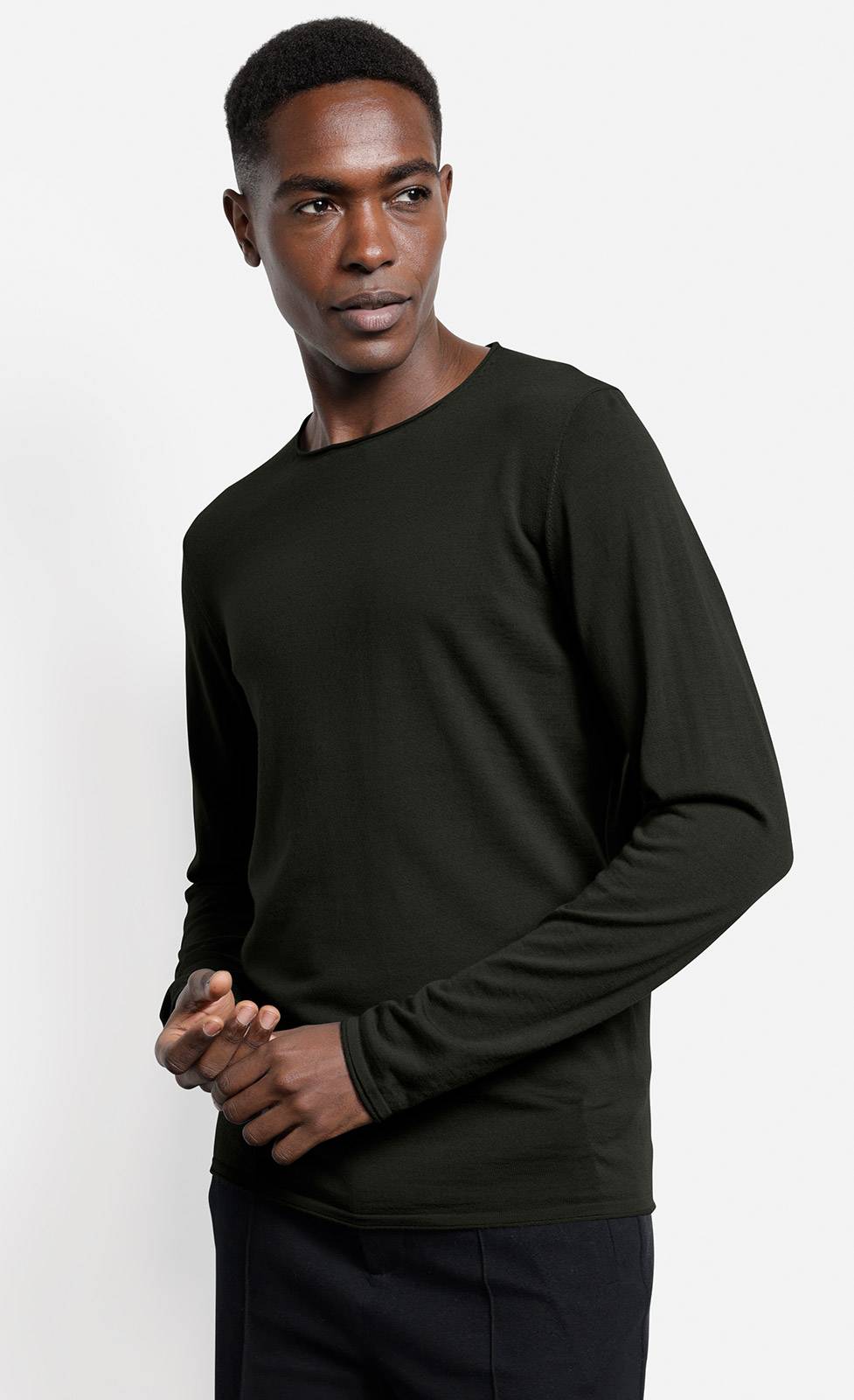 Kiefermann Benjaminn Merino Strickpullover Nur noch ein Tag übrig
