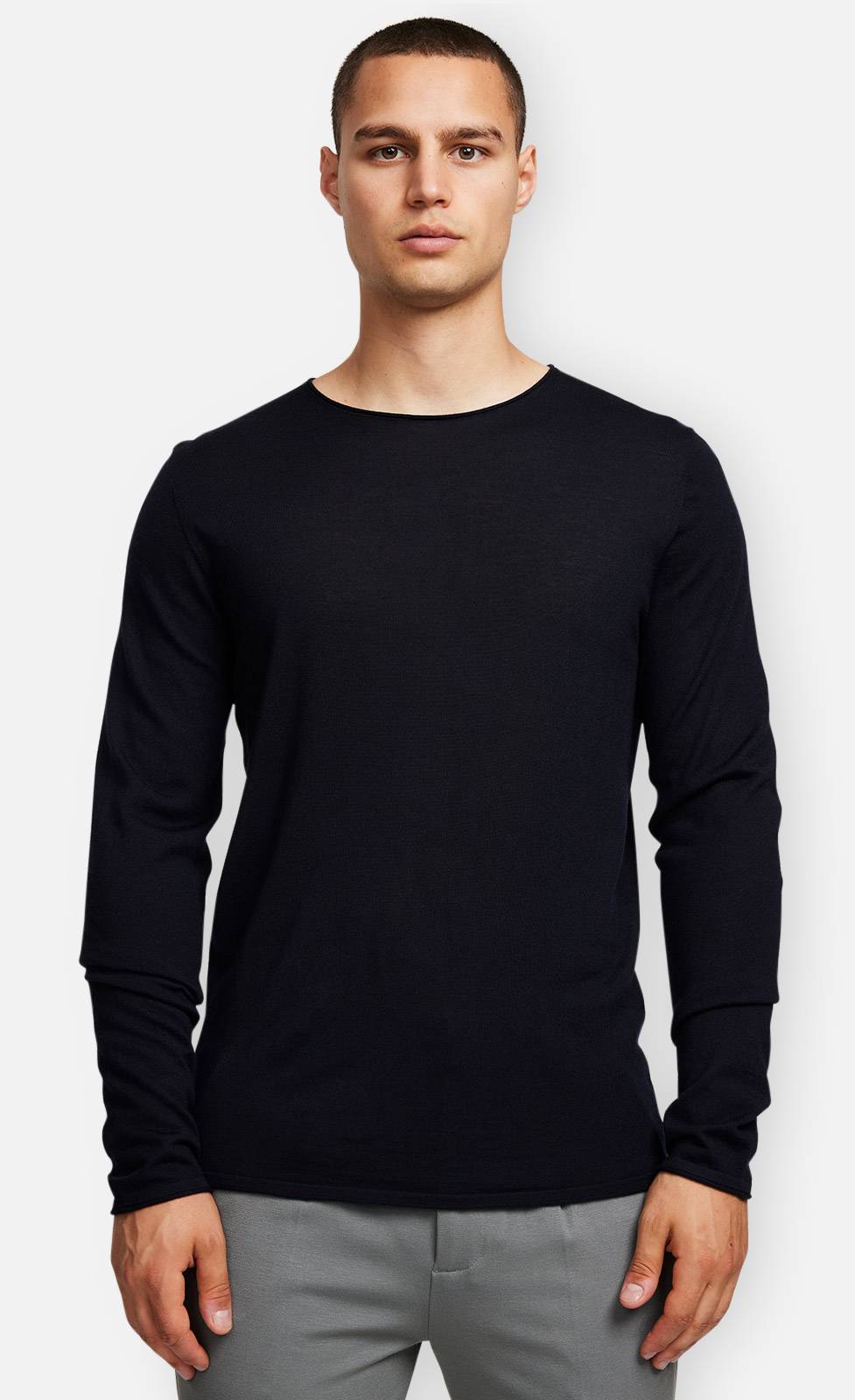 Kiefermann Benjaminn Merino Strickpullover Nur noch ein Tag übrig
