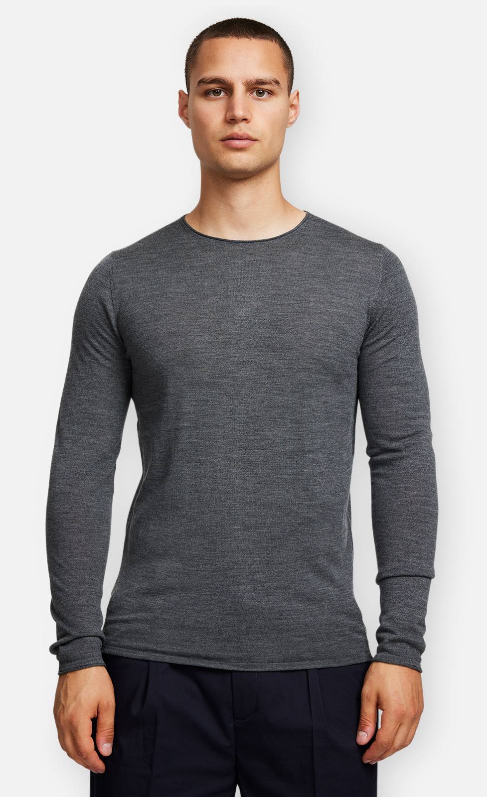 Kiefermann Benjaminn Merino Strickpullover Nur noch ein Tag übrig