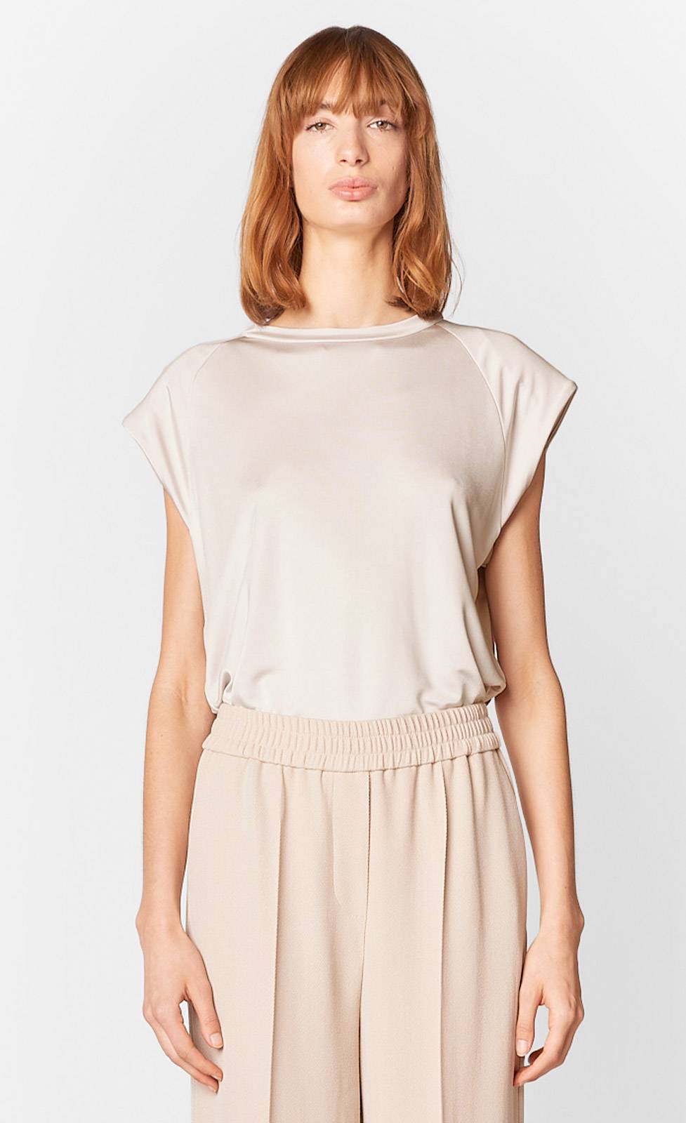 Kiefermann Giselle T-Shirt mit Schulterpolster aus Viskose 50% Rabatt für begrenzte Zeit