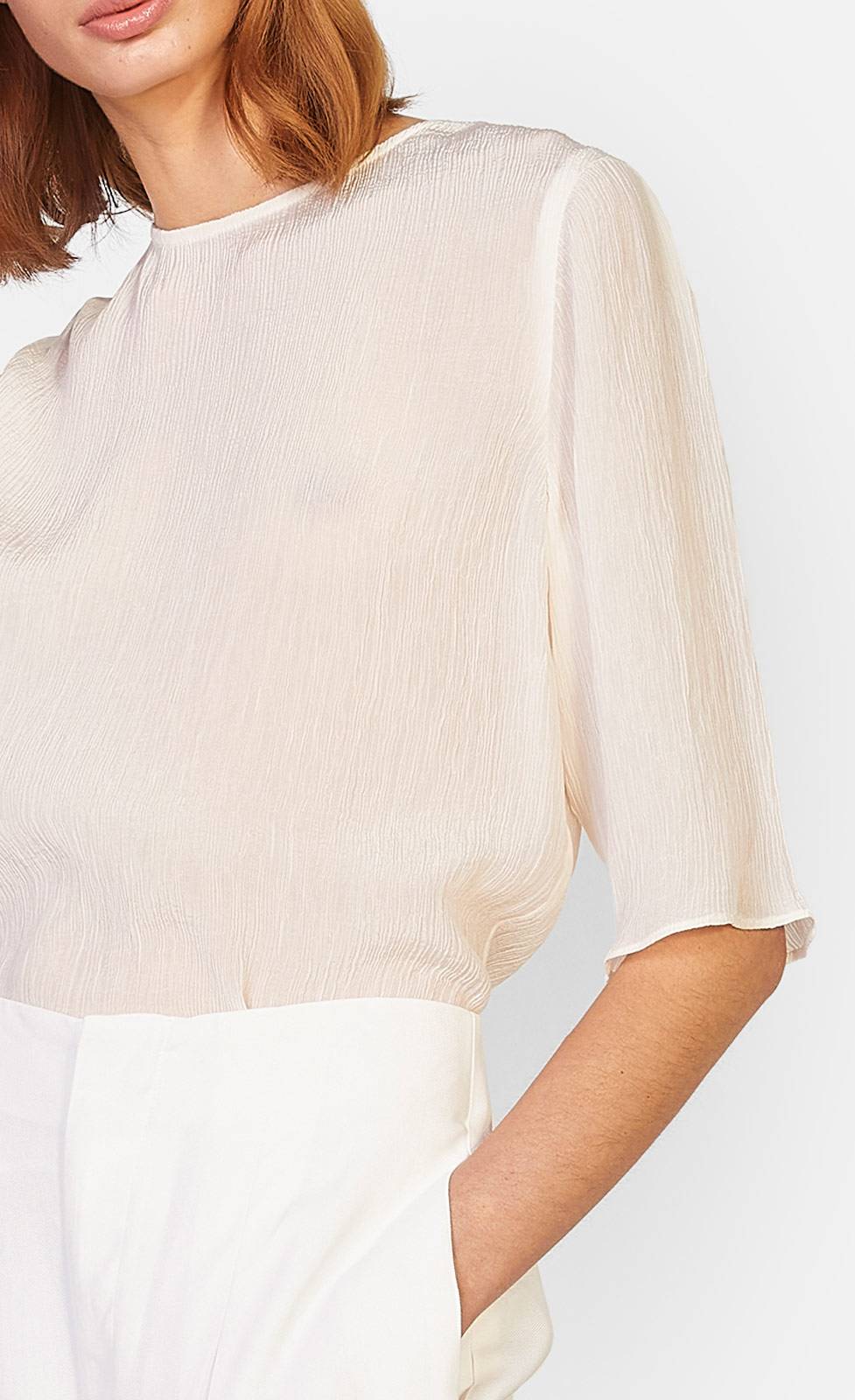 Kiefermann Adele Blusenshirt aus Crinkle-Ware Online
