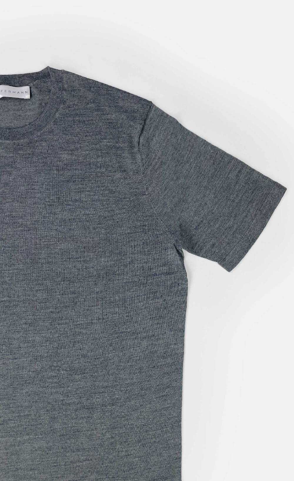Kiefermann Georgs Kurzarm Pullover aus Merinowolle Günstiger Verkauf