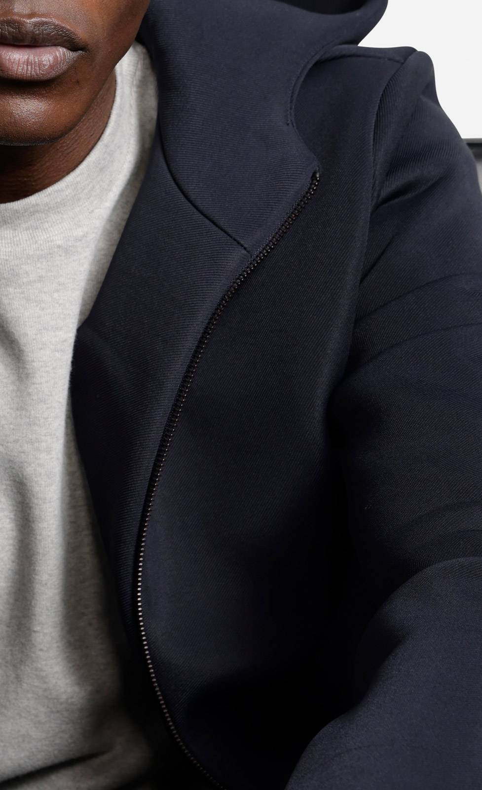 Kiefermann Attan Kapuzenjacke aus gebondeter Sweatware Fabrik Onlineshop