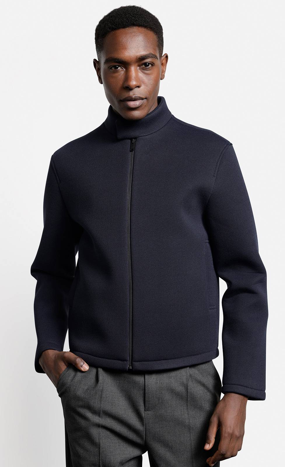 Kiefermann Milanso Jacke aus gebondeter Sweatware Fabrikpreis