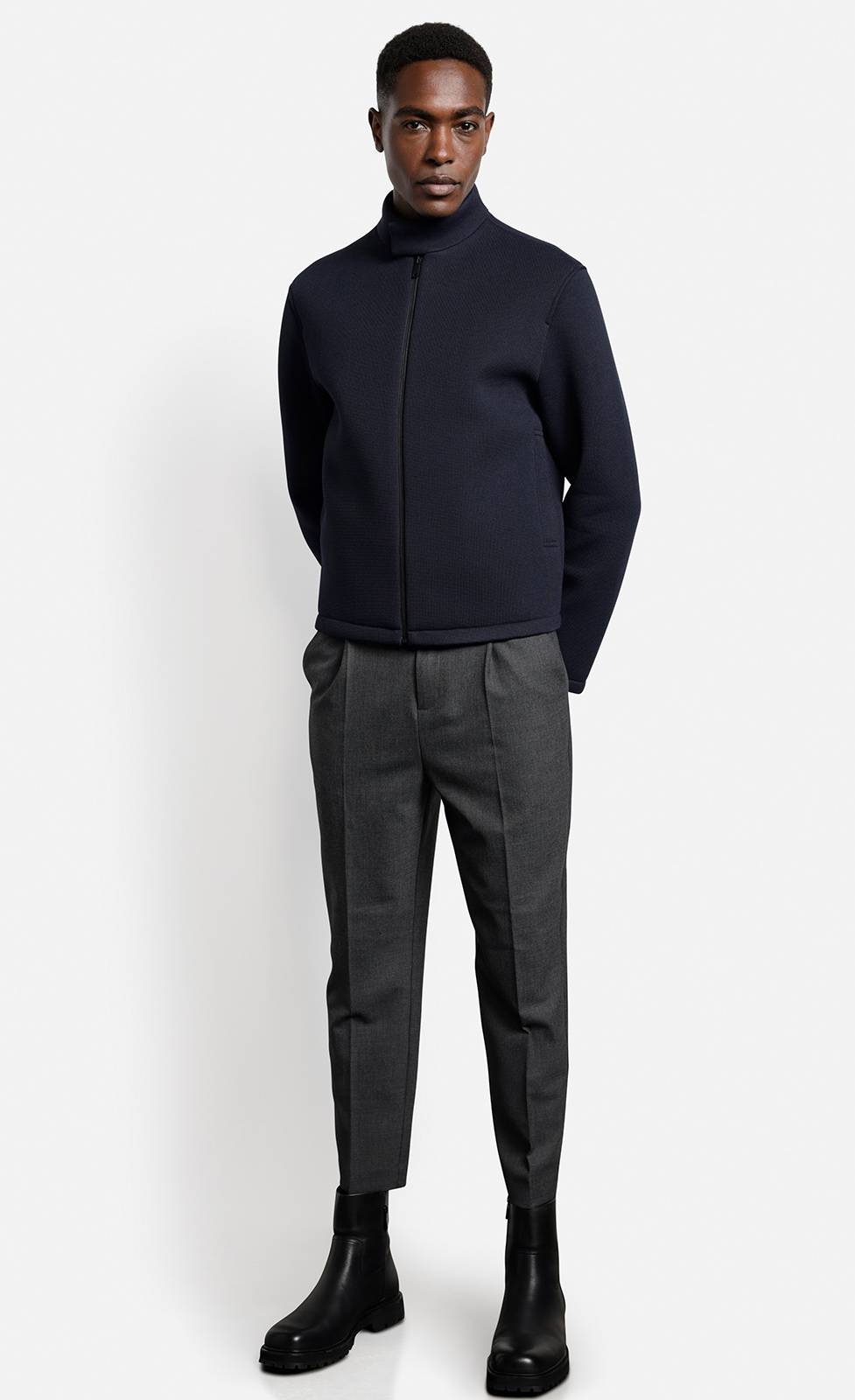 Kiefermann Milanso Jacke aus gebondeter Sweatware Fabrikpreis