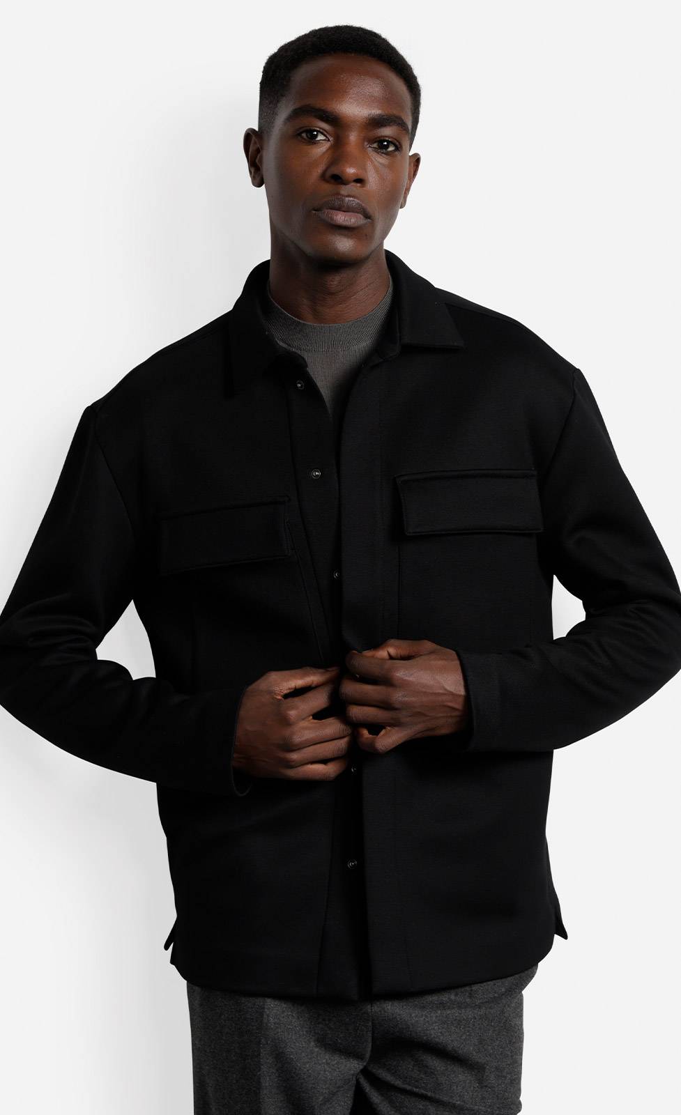 Kiefermann Enrike Overshirt aus Viskose mit Taschen Rabatt