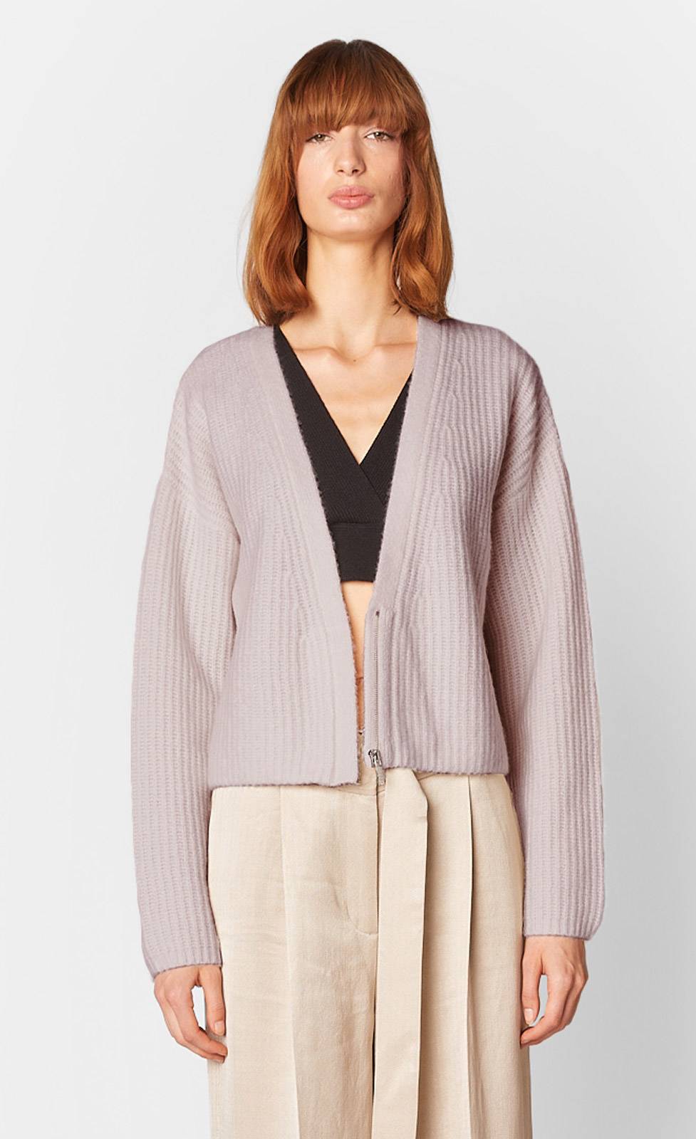 Kiefermann Mette Kaschmirstrickjacke mit Reißverschluss Online Shopping
