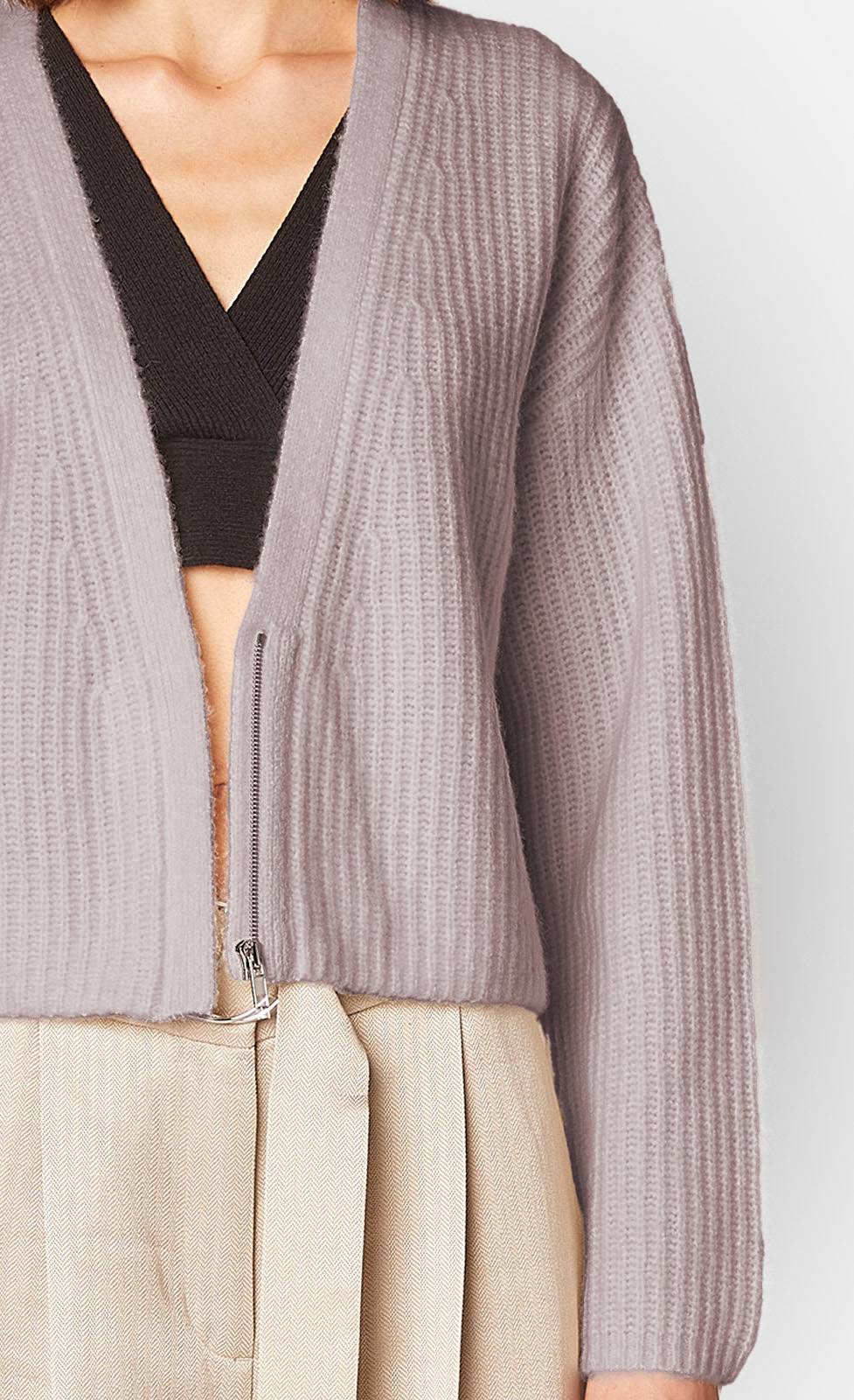 Kiefermann Mette Kaschmirstrickjacke mit Reißverschluss Online Shopping