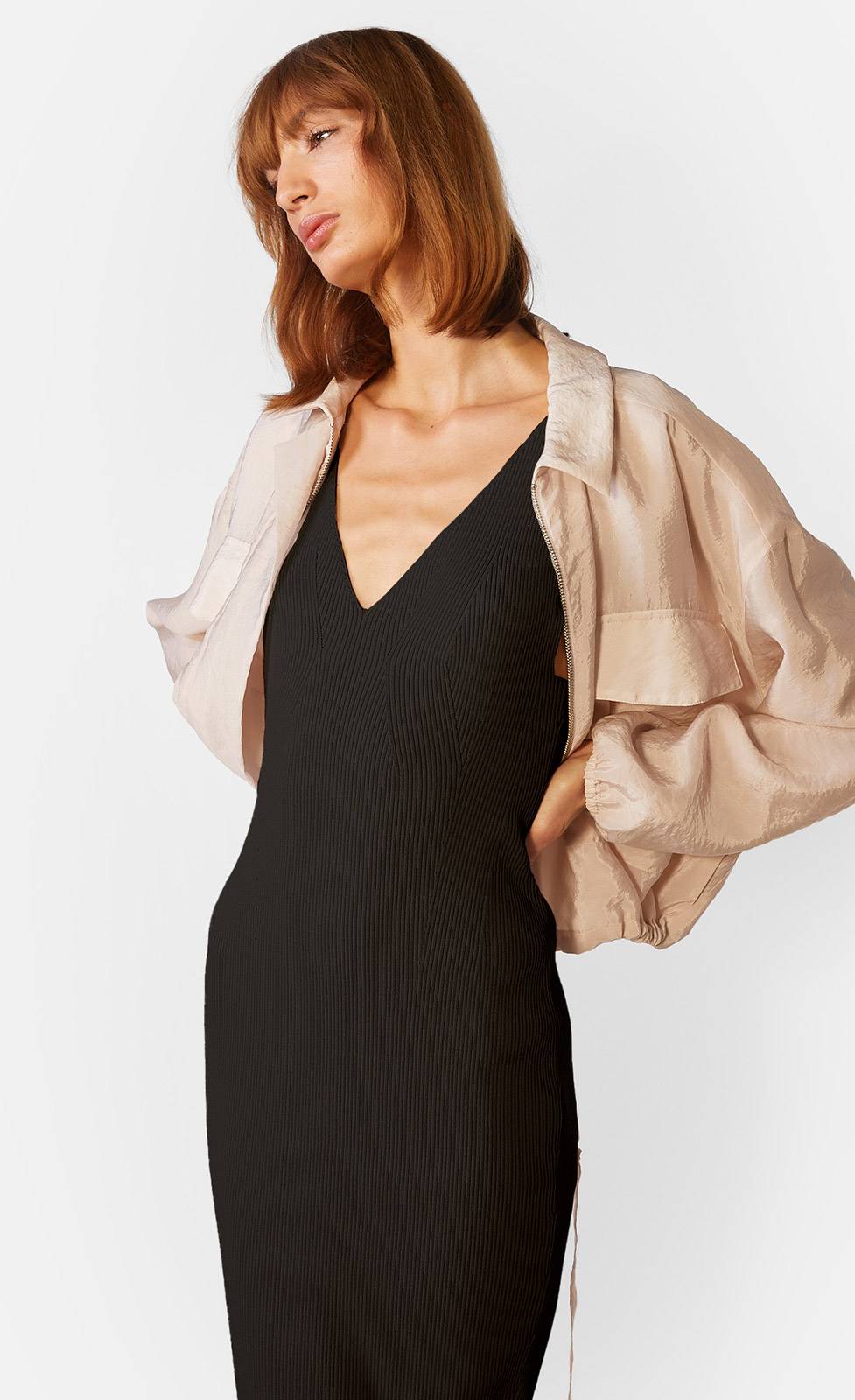 Kiefermann Debbie Feingeripptes Strickkleid Preisnachlass