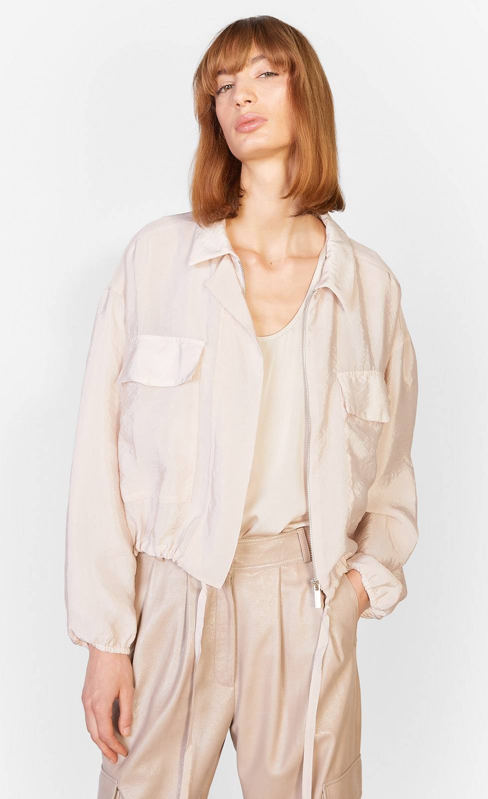 Kiefermann Alana Leichte Jacke in Crinkle-Seidenoptik Muttertagsangebot