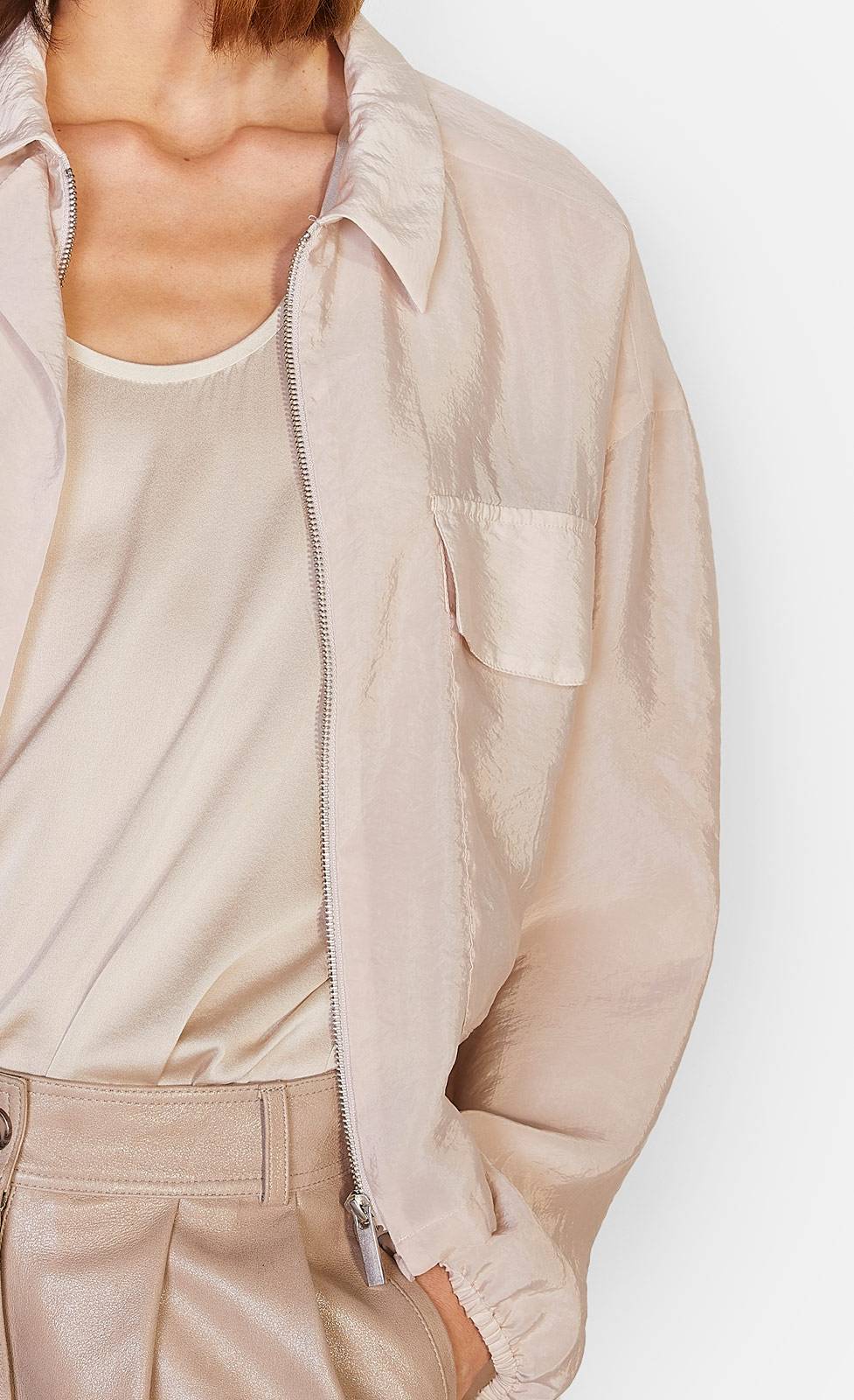 Kiefermann Alana Leichte Jacke in Crinkle-Seidenoptik Muttertagsangebot