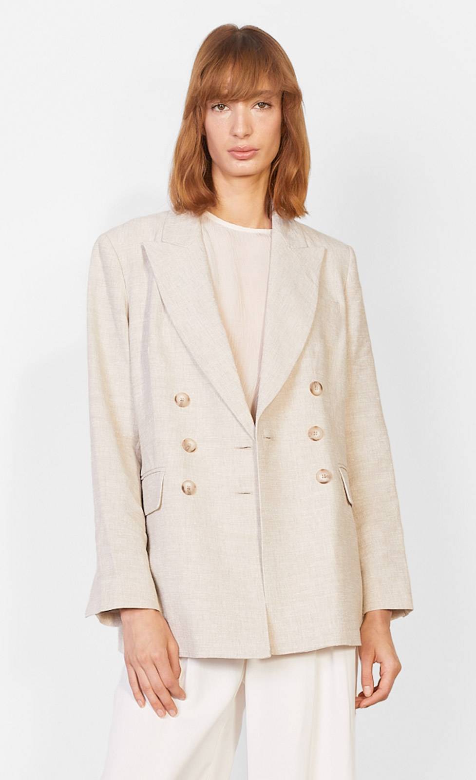 Kiefermann Martina Blazer aus Leinenmaterial Vatertagsangebot