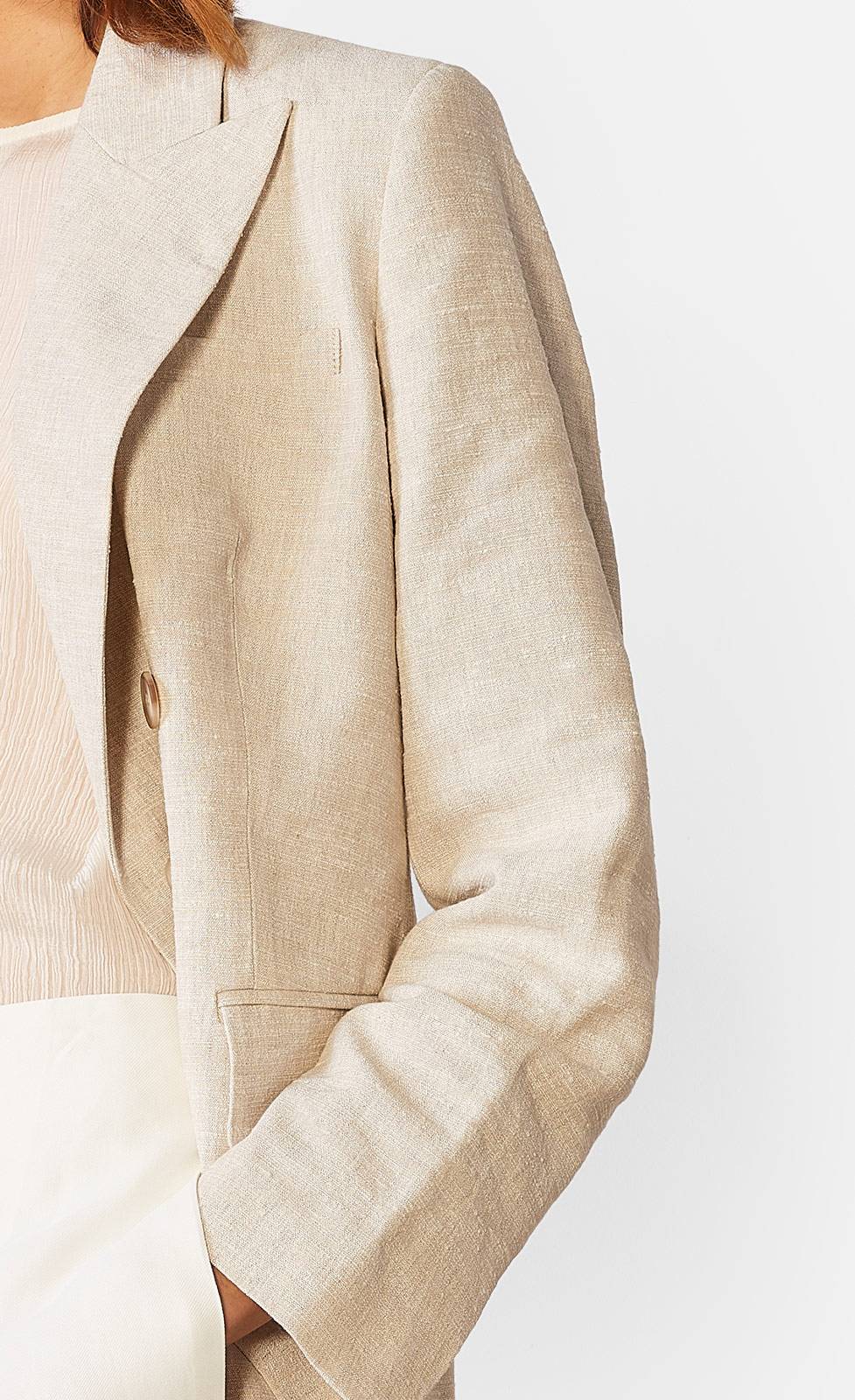 Kiefermann Martina Blazer aus Leinenmaterial Vatertagsangebot