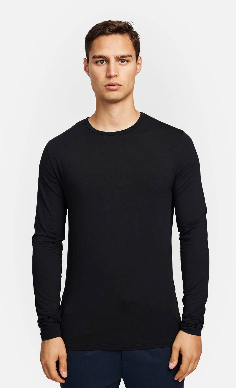 Kiefermann Emil Langarmshirt aus Baumwolle-Modal-Mix Räumungsverkauf