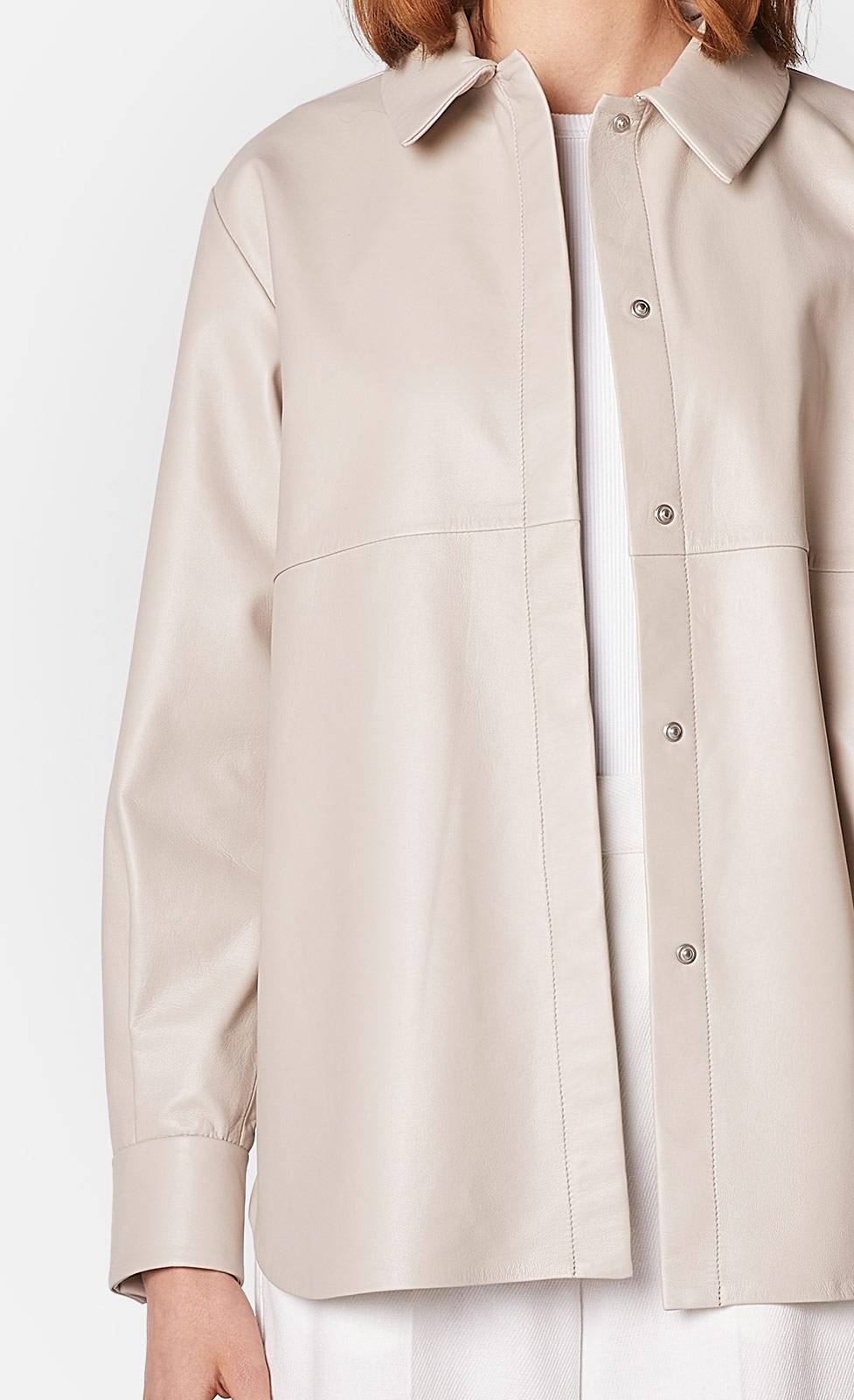 Kiefermann Alexia Overshirt aus Nappaleder Letzte 3 Tage