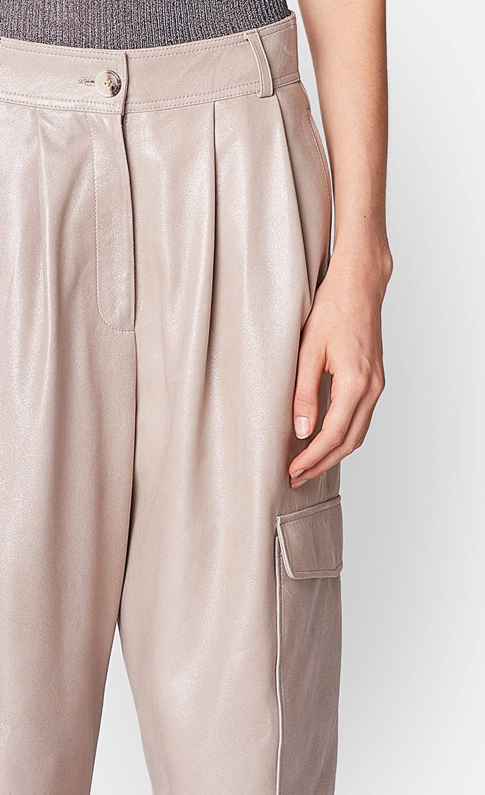 Kiefermann Amaya Nappalederhose mit glänzendem Finish JETZT KAUFEN