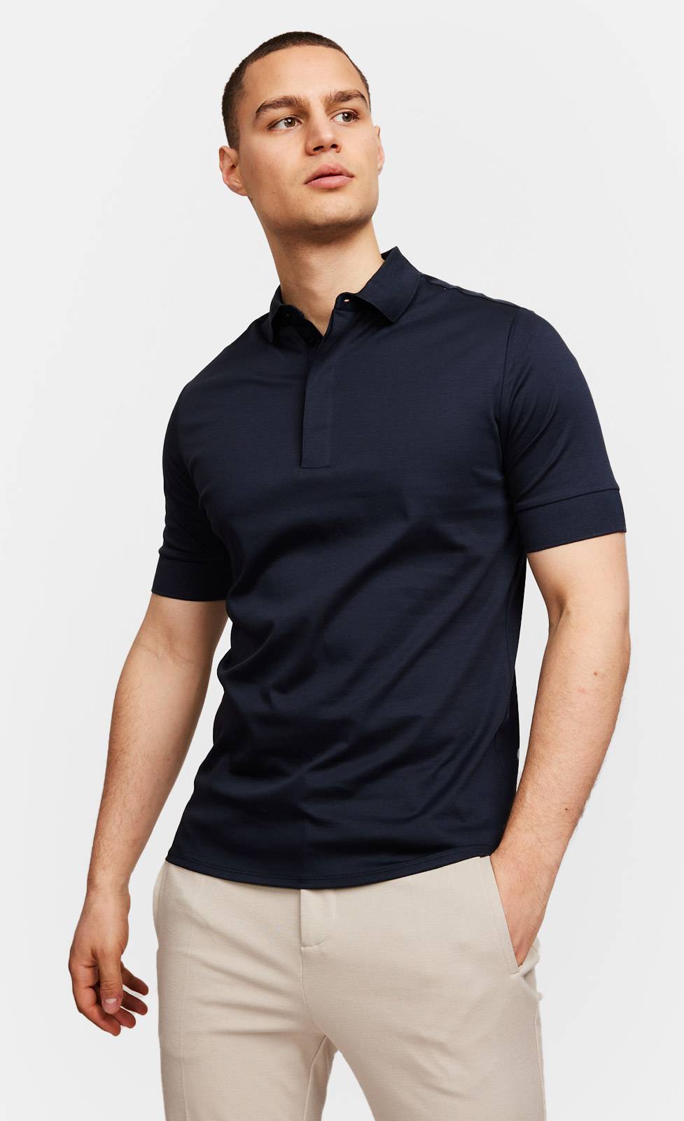 Kiefermann Wilsons Poloshirt aus merzerisierter Baumwolle Letzter Tag