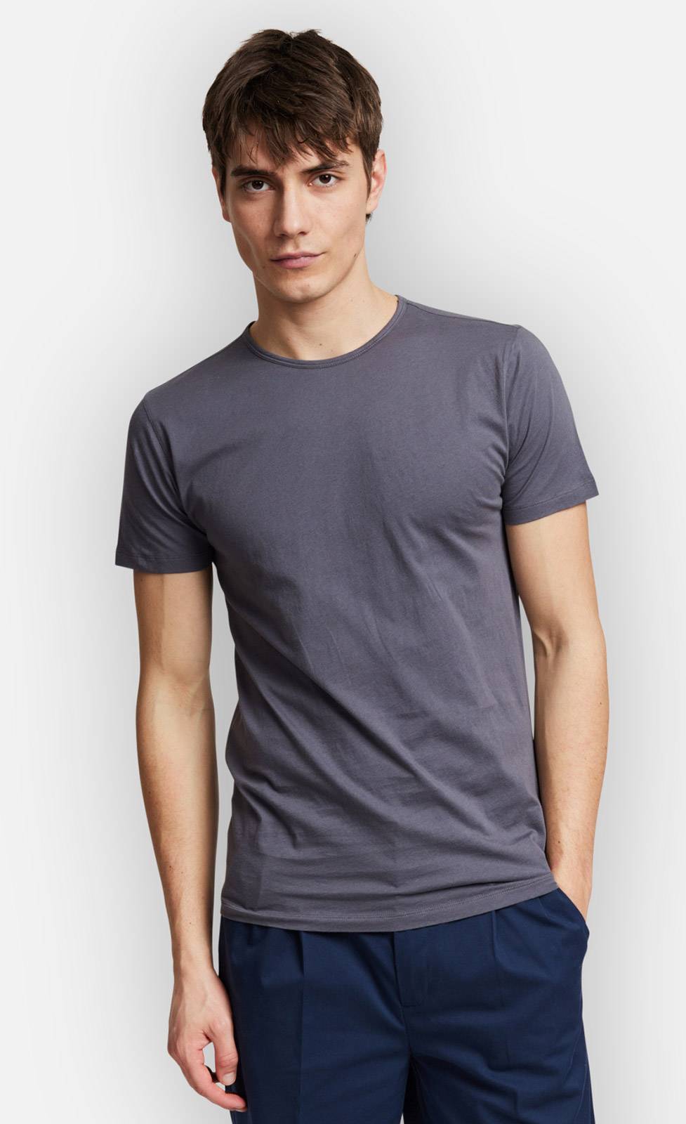 Kiefermann Lio Baumwoll-T-Shirt mit Rundhals Bis zu 60% Rabatt