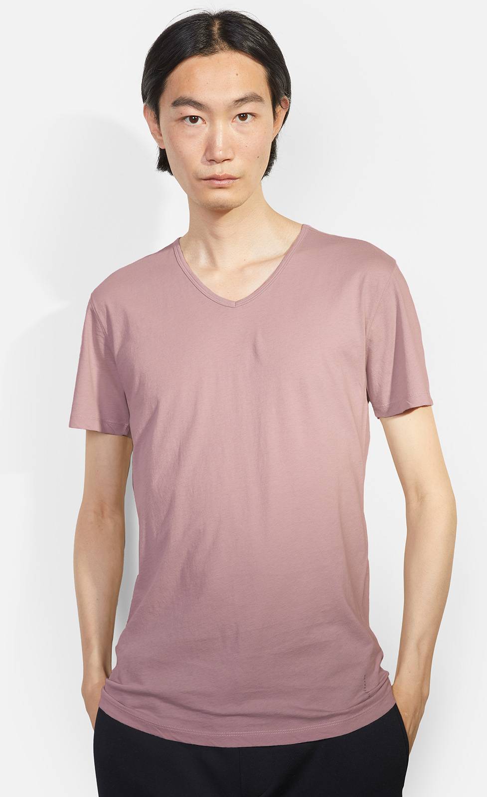 Kiefermann Darius Baumwoll-T-Shirt mit V-Ausschnitt Bis zu 65% Rabatt