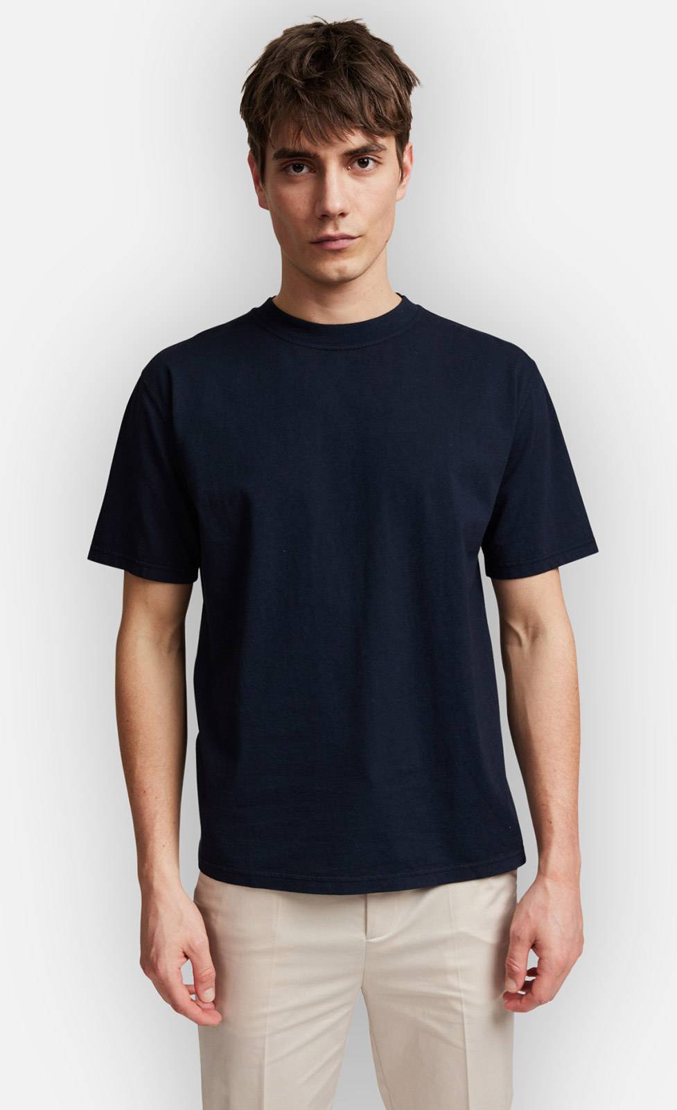 Kiefermann Bastian Garment-Dye T-Shirt aus Baumwolle Fabrikladen