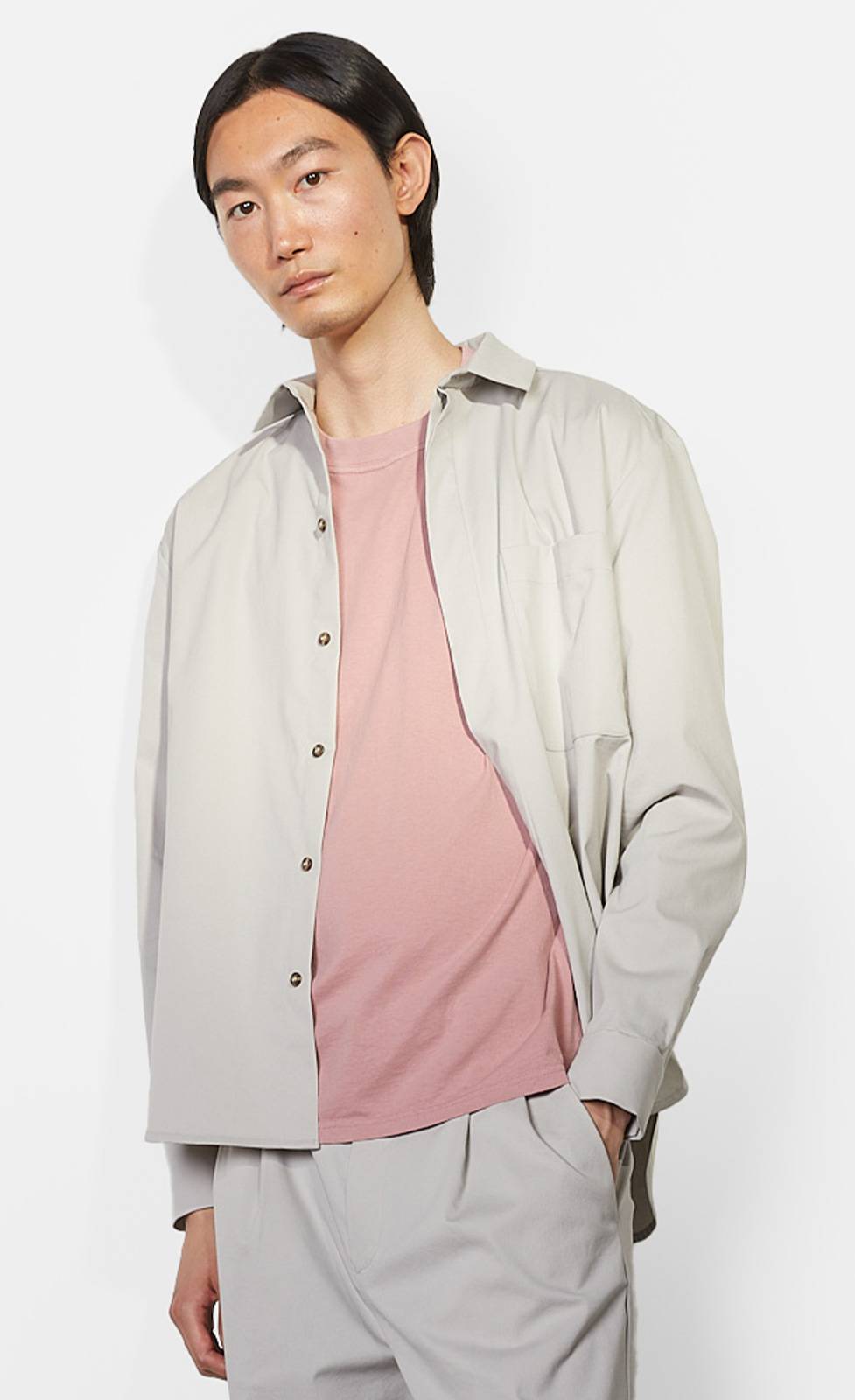 Kiefermann Bastian Garment-Dye T-Shirt aus Baumwolle Fabrikladen