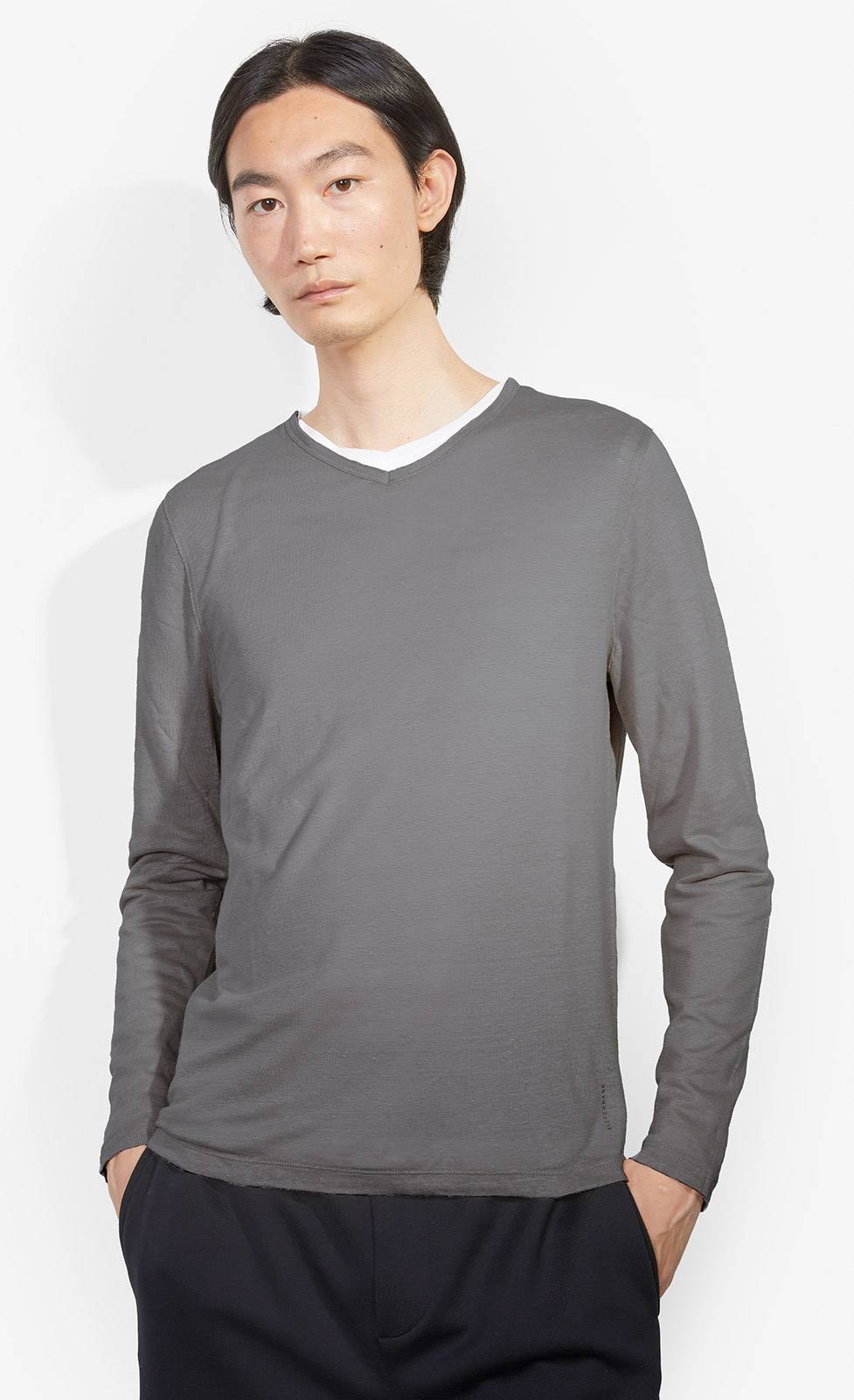 Kiefermann Florian 2in1 Leinen-Baumwoll-Shirt Black Friday Preise