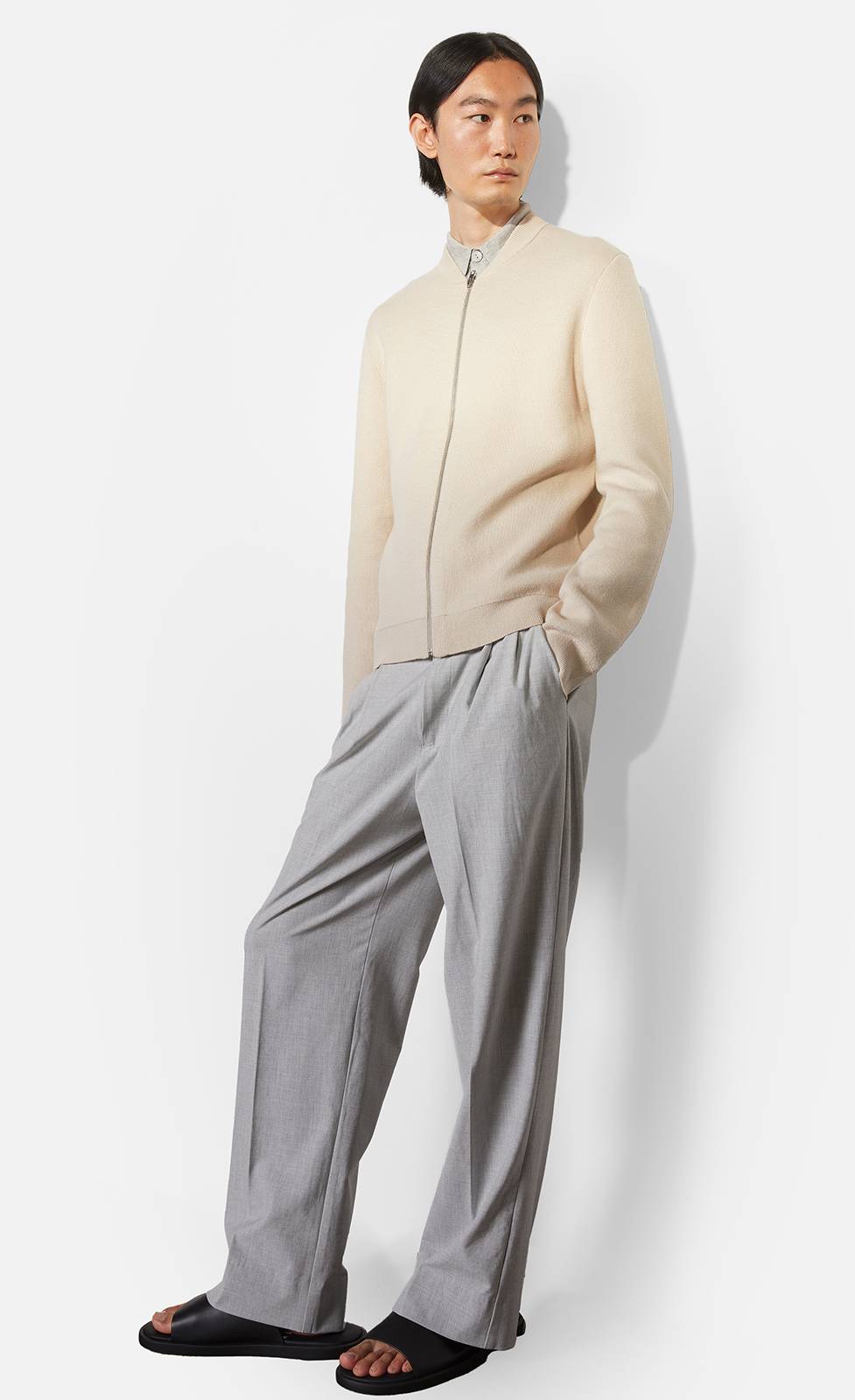 Kiefermann Avino Strickjacke im Blousonstil im Angebot