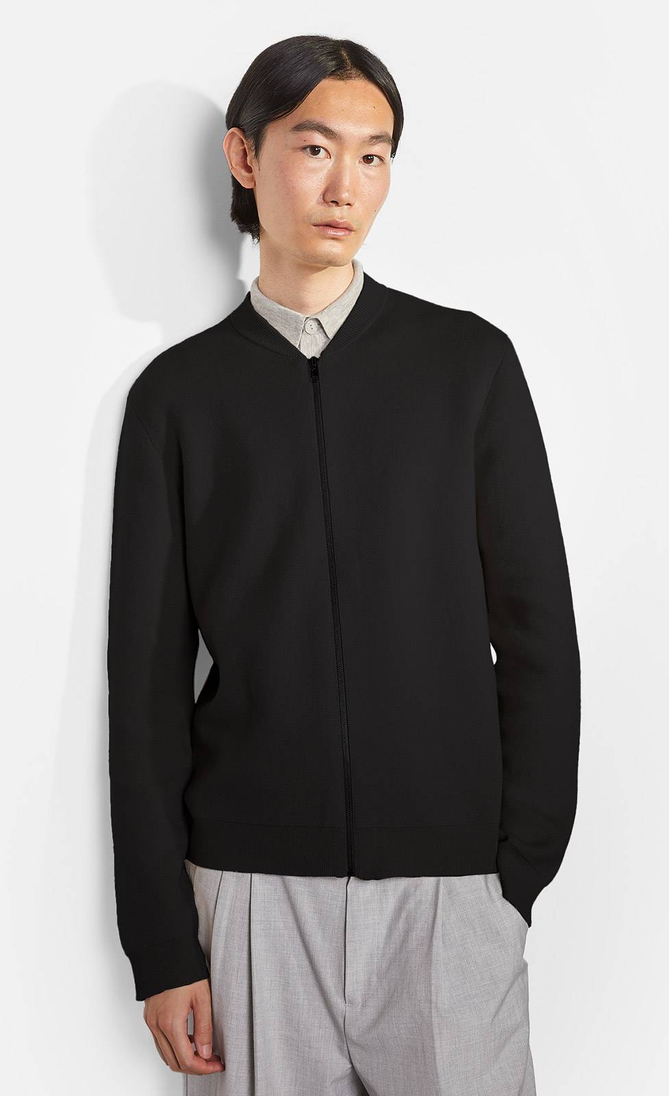 Kiefermann Avino Strickjacke im Blousonstil im Angebot