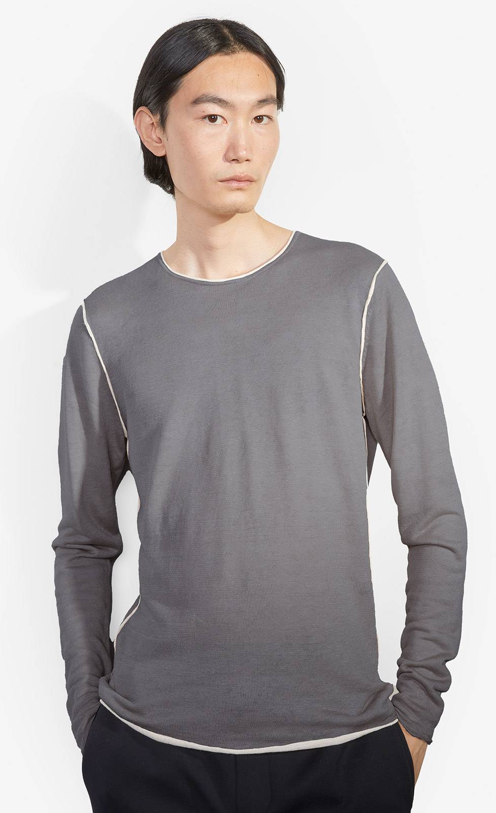 Kiefermann Caius Leinen Strickpullover Fabrikverkauf