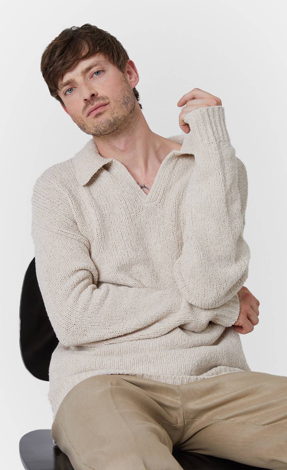 Kiefermann Ric Strickpullover aus Bio-Baumwolle Fabrikpreis