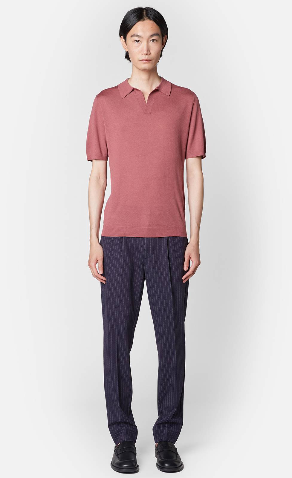 Kiefermann Fitz Strickpolo aus Merinowolle Rabatt