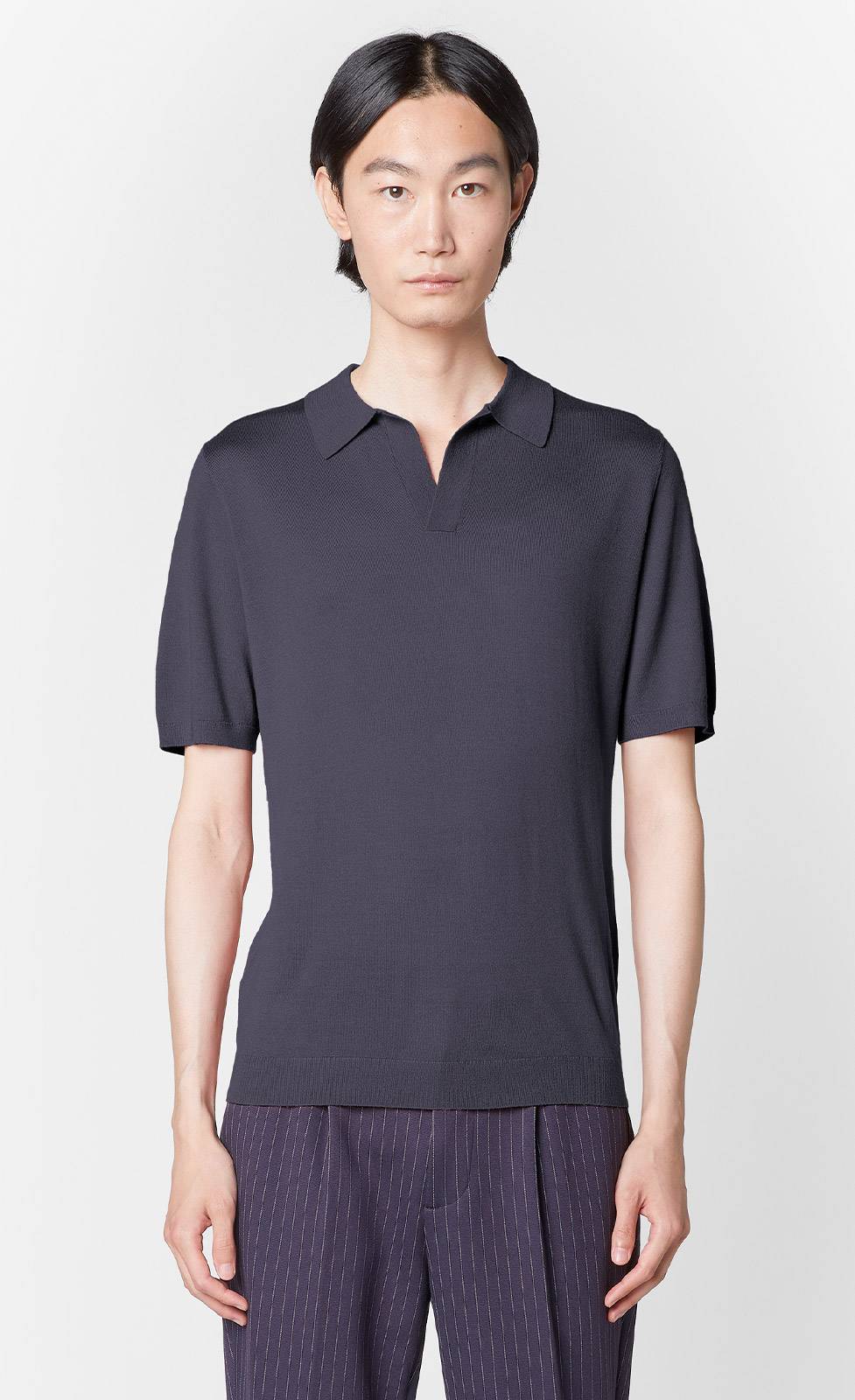 Kiefermann Fitz Strickpolo aus Merinowolle Rabatt