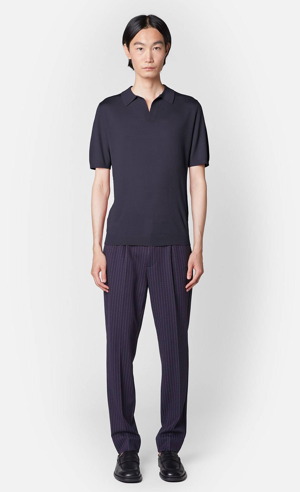 Kiefermann Fitz Strickpolo aus Merinowolle Rabatt