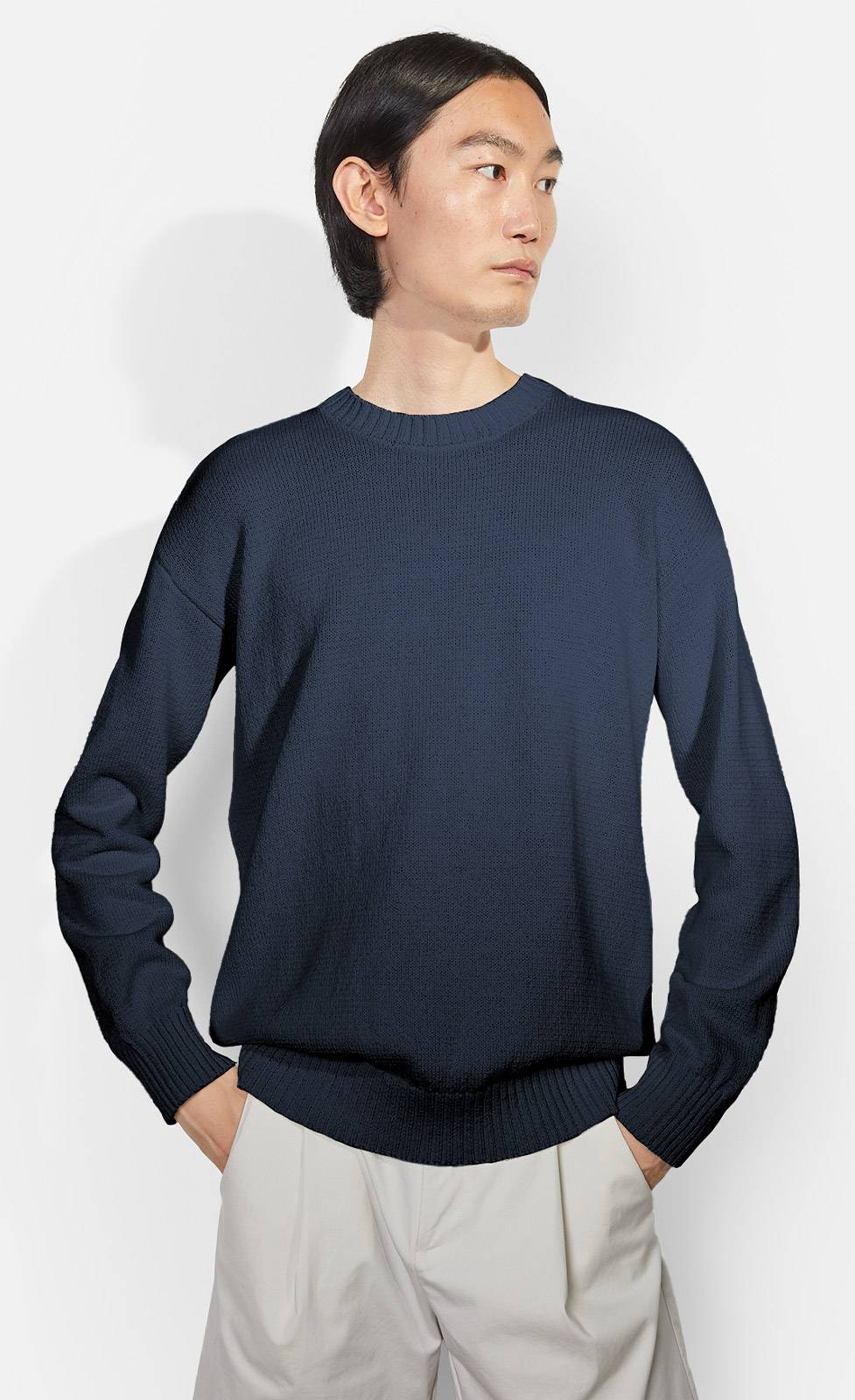 Kiefermann Domenico Pullover aus Bio-Baumwolle Großer Ausverkauf