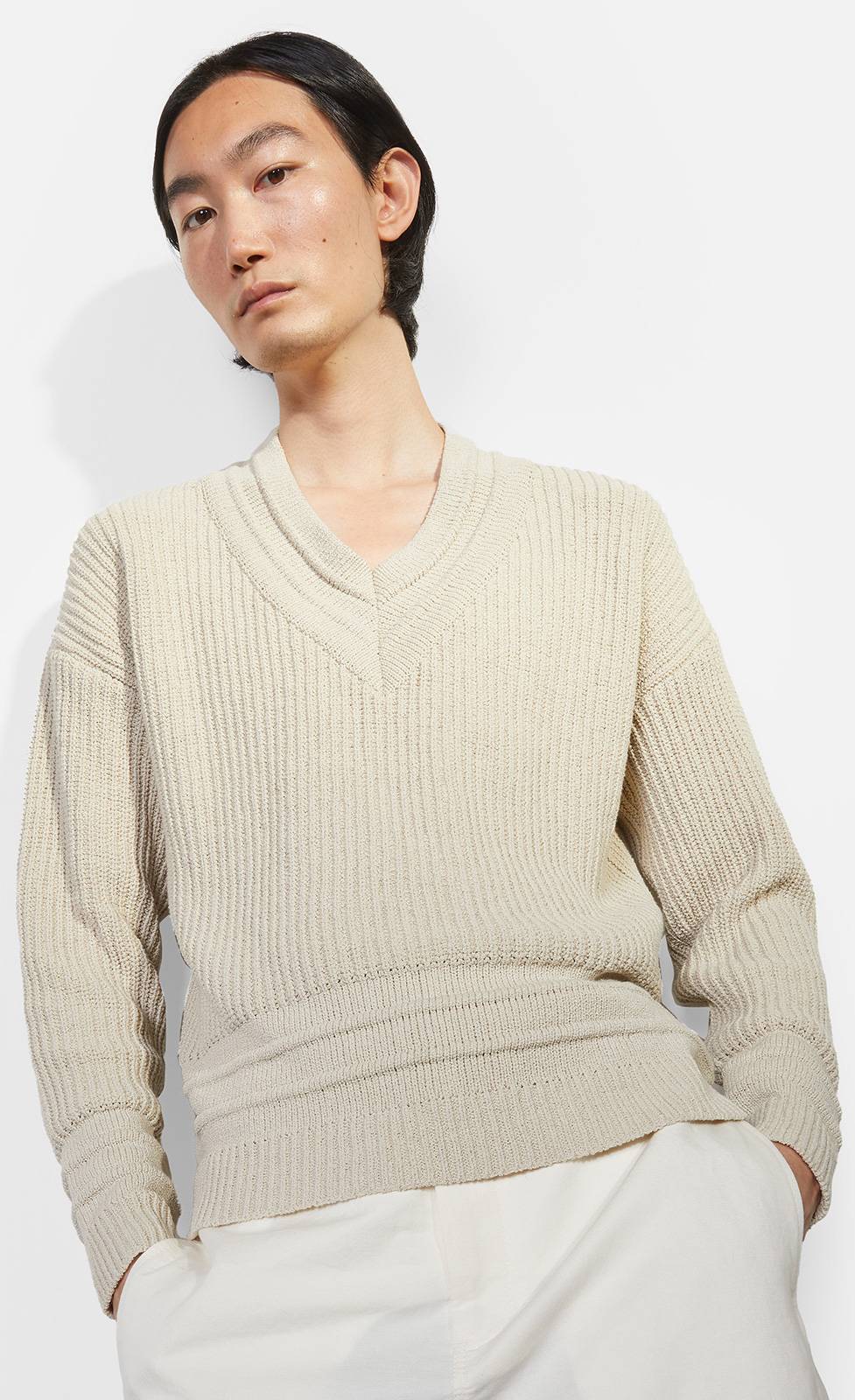 Kiefermann Nate Pullover mit tiefem V-Ausschnitt Begrenztes Angebot