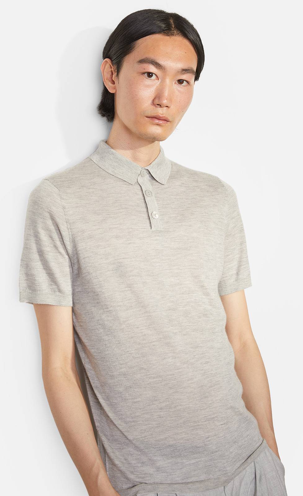 Kiefermann Lenny Strickpolo aus Kaschmir Online Shopping