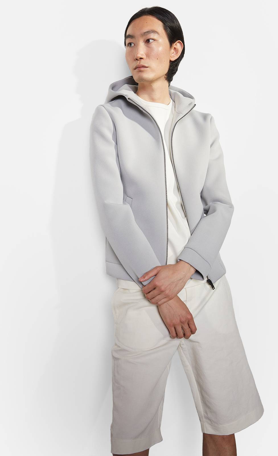 Kiefermann Merlin Kapuzenjacke aus gebondeter Sweatware Jubiläumsangebot