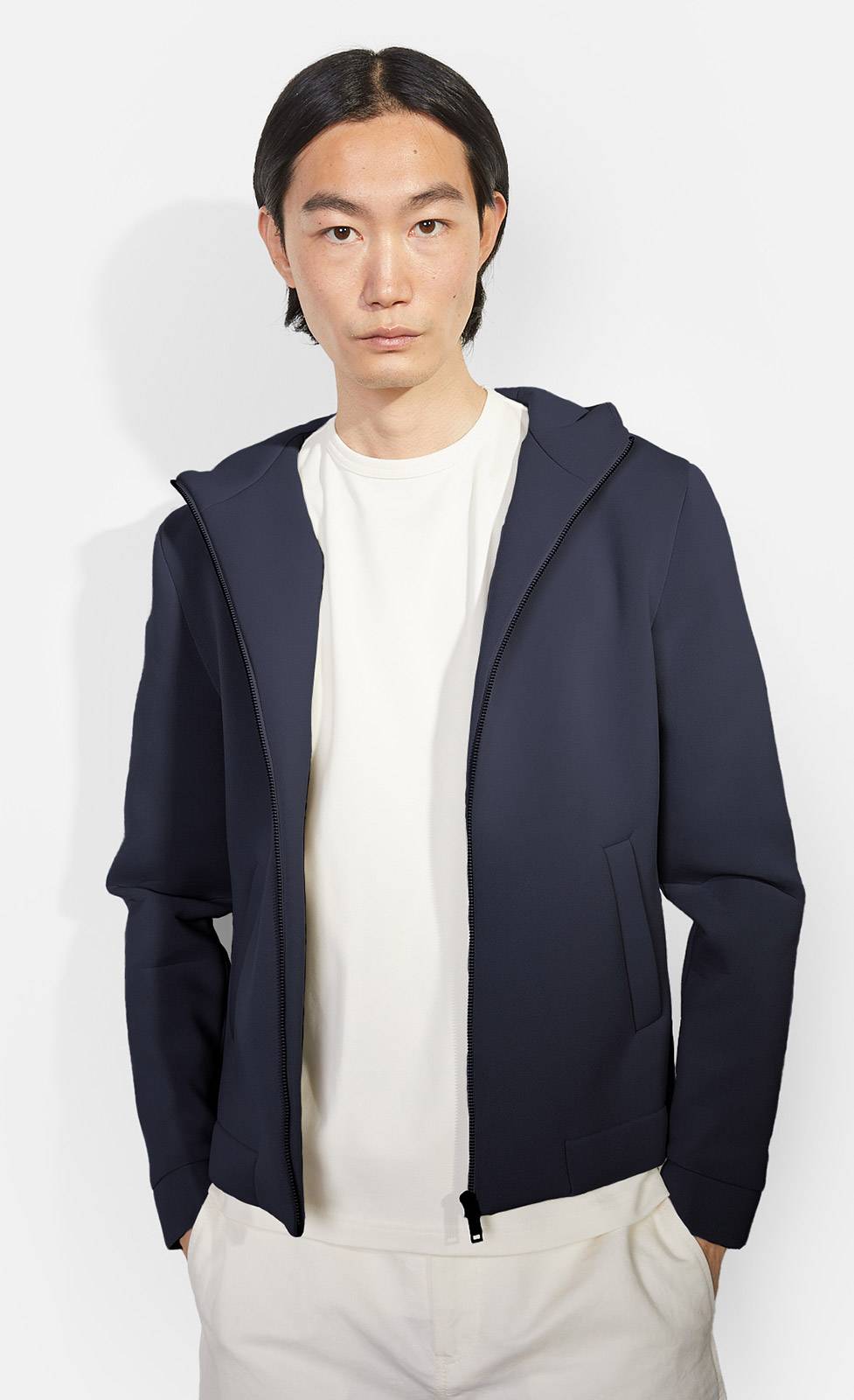 Kiefermann Merlin Kapuzenjacke aus gebondeter Sweatware Jubiläumsangebot