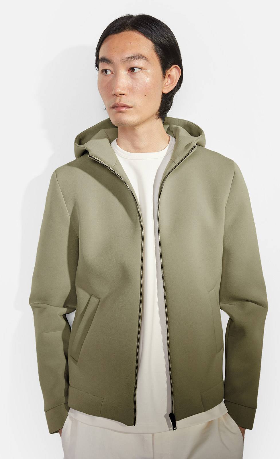 Kiefermann Merlin Kapuzenjacke aus gebondeter Sweatware Jubiläumsangebot