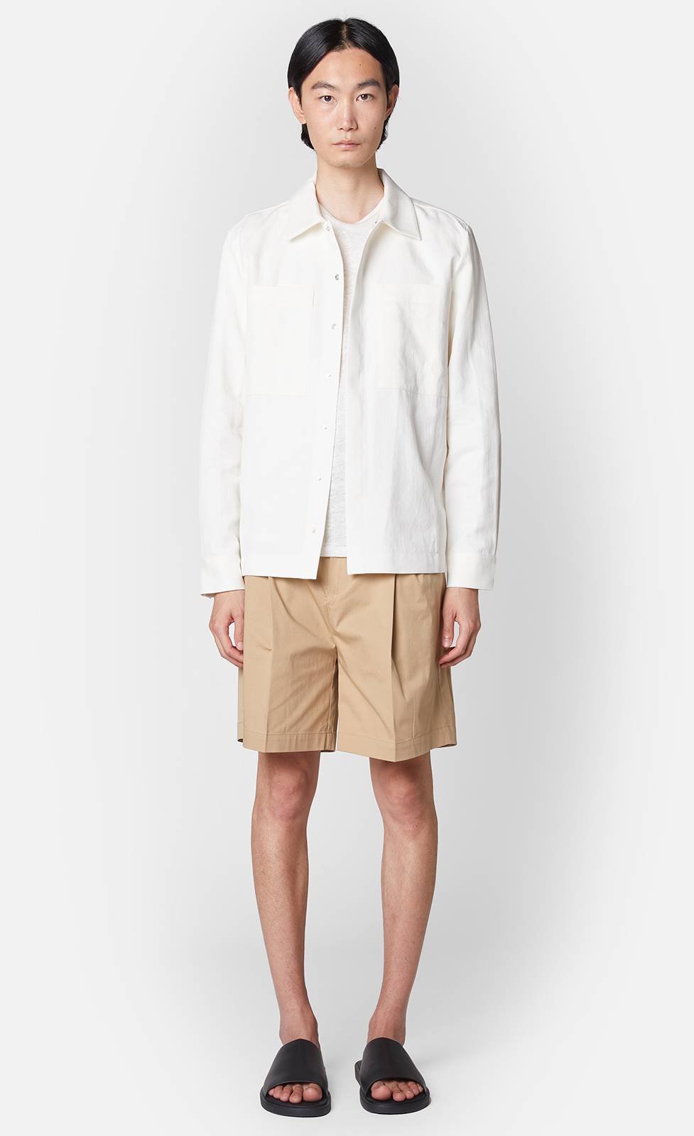 Kiefermann Sven Overshirt aus Baumwoll-Leinen-Twill Lagerräumung