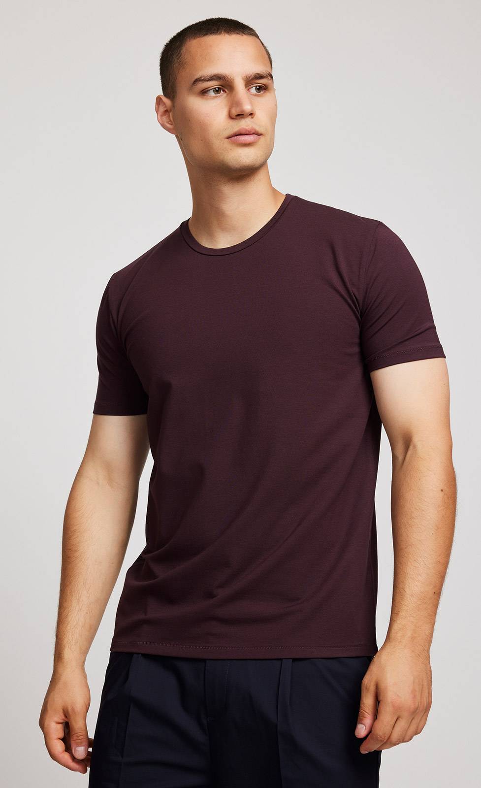 Kiefermann Hero T-Shirt aus Baumwolle-Modal-Mix Kostenlose Rückgabe