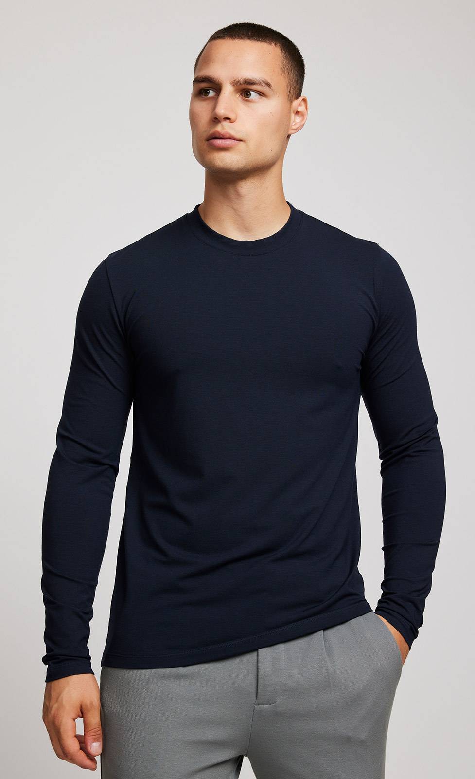 Kiefermann Albert Rundhals Langarmshirt Bis zu 60% Rabatt