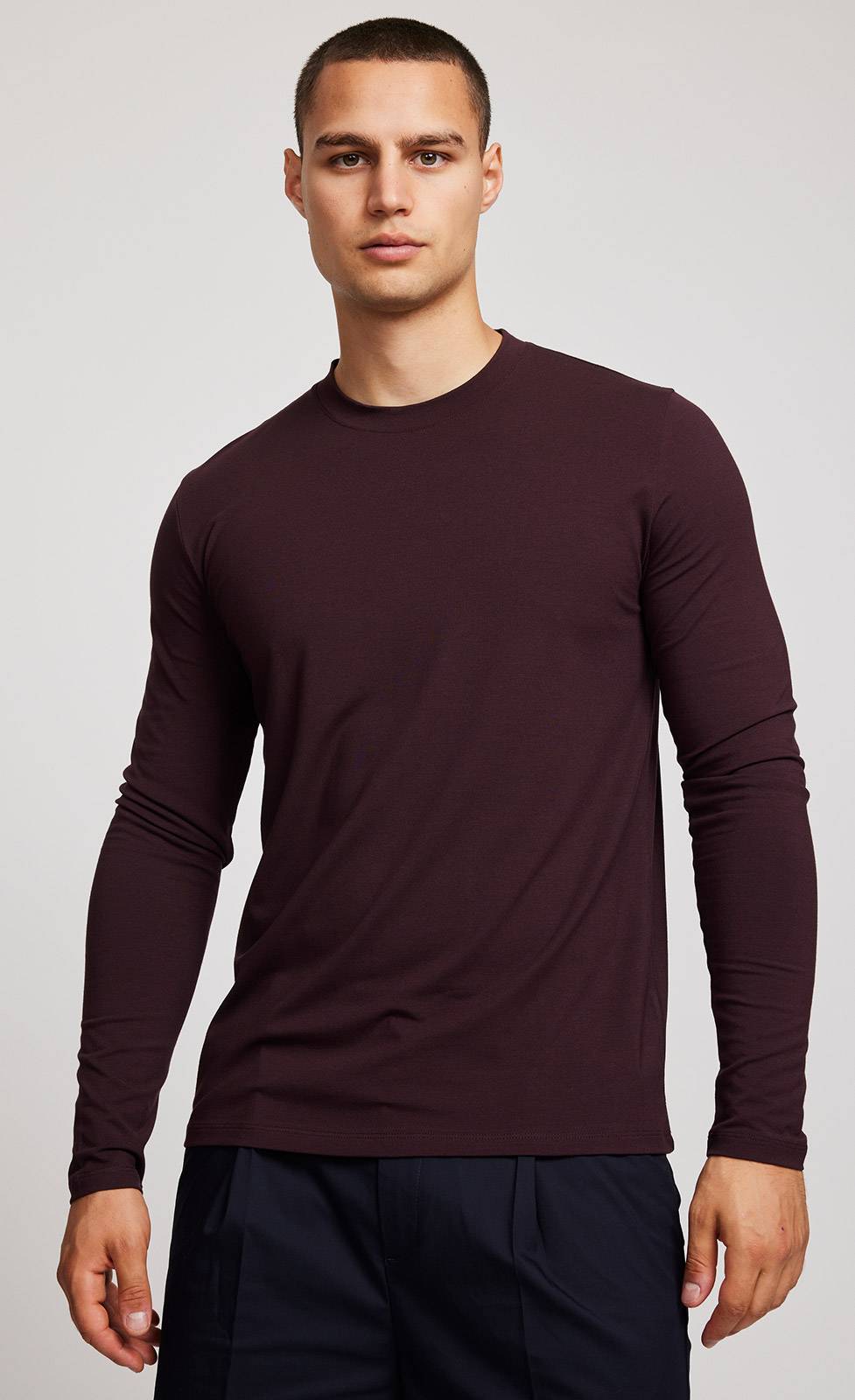 Kiefermann Albert Rundhals Langarmshirt Bis zu 60% Rabatt