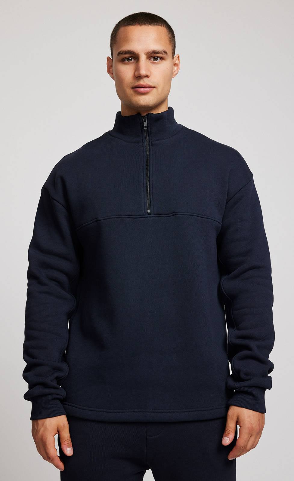 Kiefermann Tibor Sweatshirt mit Troyer-Ausschnitt Nur für heute