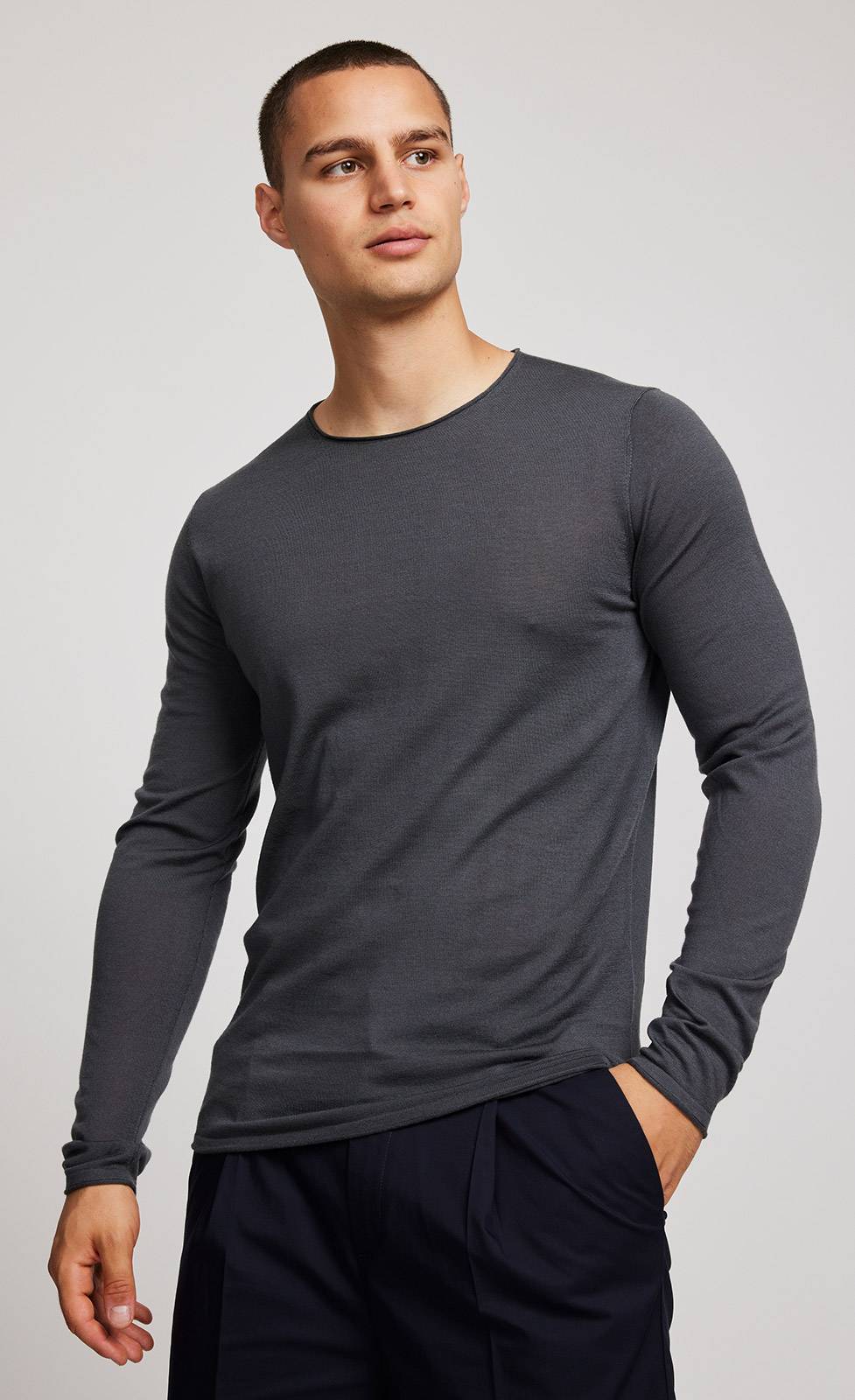 Kiefermann Benjamin Merino Strickpullover 50% Rabatt für begrenzte Zeit