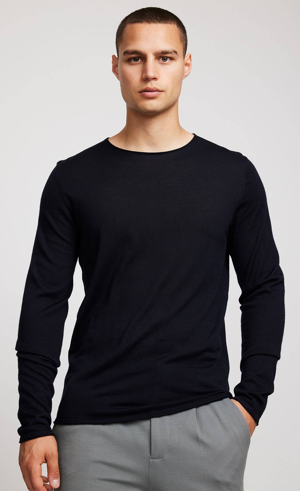 Kiefermann Benjamin Merino Strickpullover 50% Rabatt für begrenzte Zeit